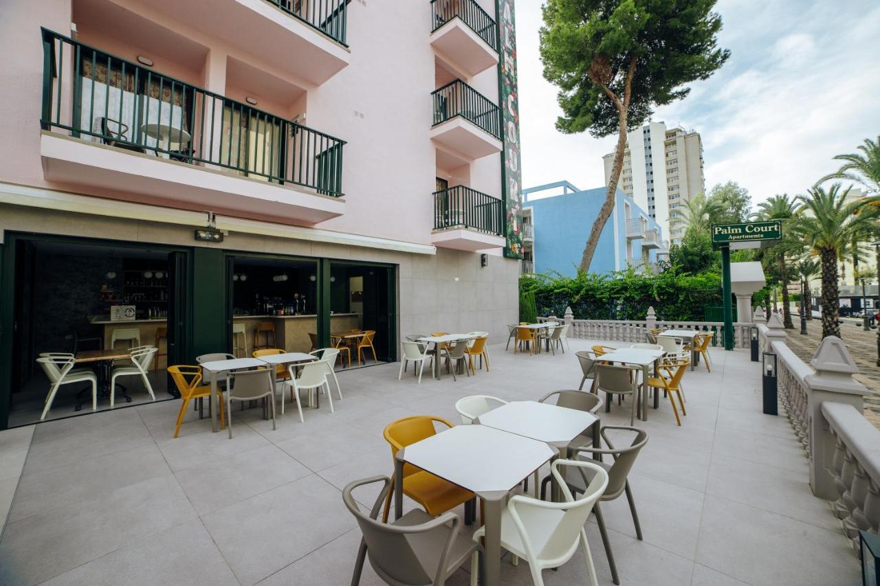 Apartamentos Palm Court Benidorm Eksteriør billede