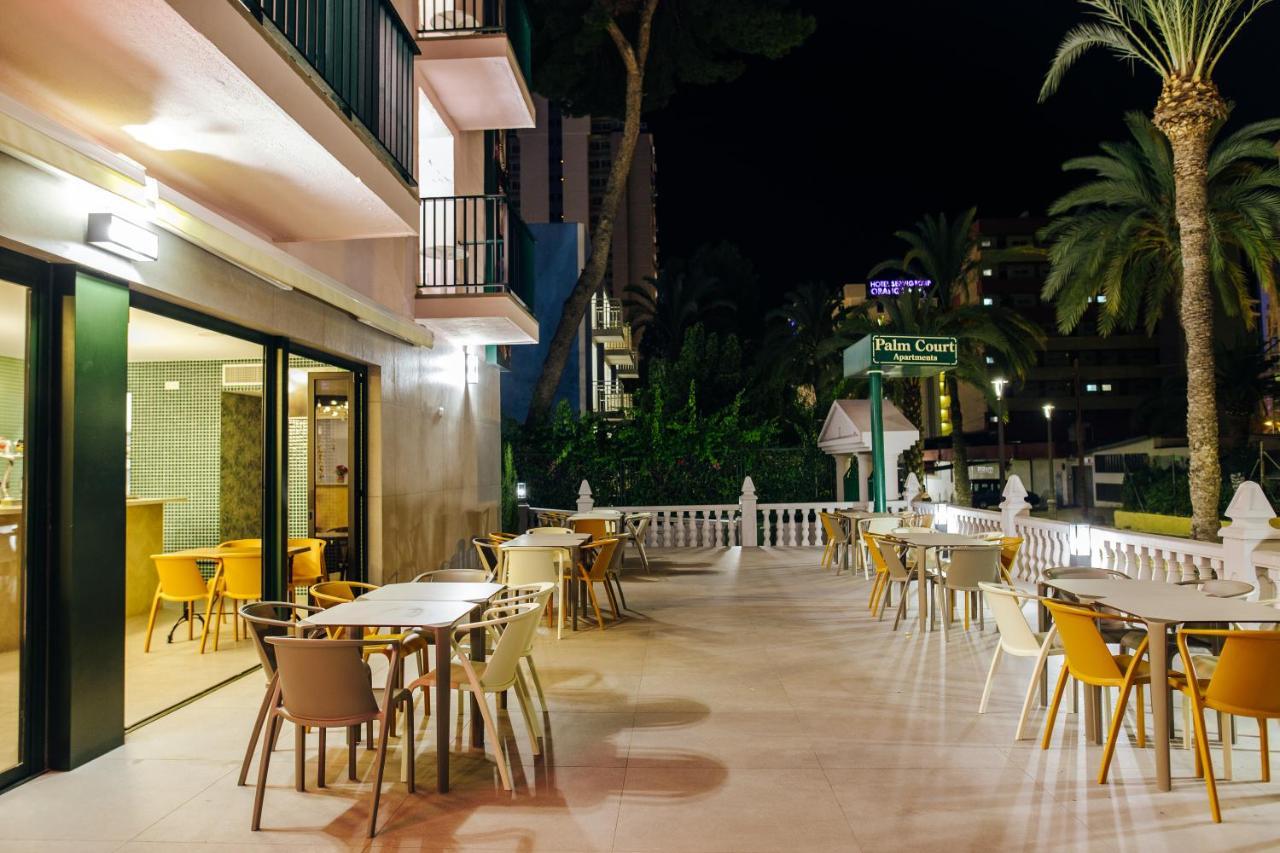 Apartamentos Palm Court Benidorm Eksteriør billede
