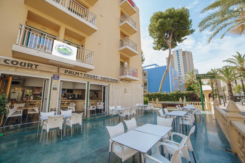 Apartamentos Palm Court Benidorm Eksteriør billede
