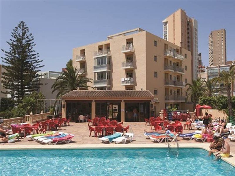 Apartamentos Palm Court Benidorm Eksteriør billede