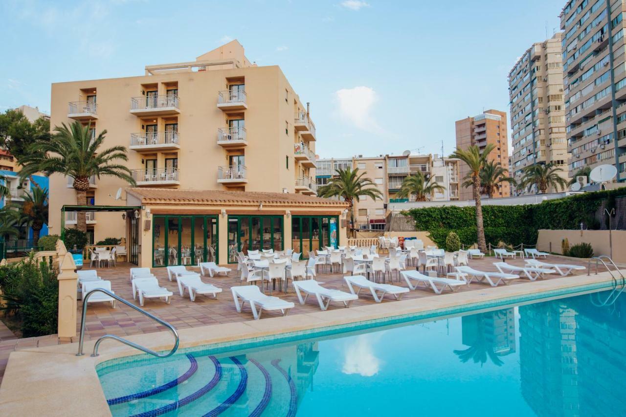 Apartamentos Palm Court Benidorm Eksteriør billede